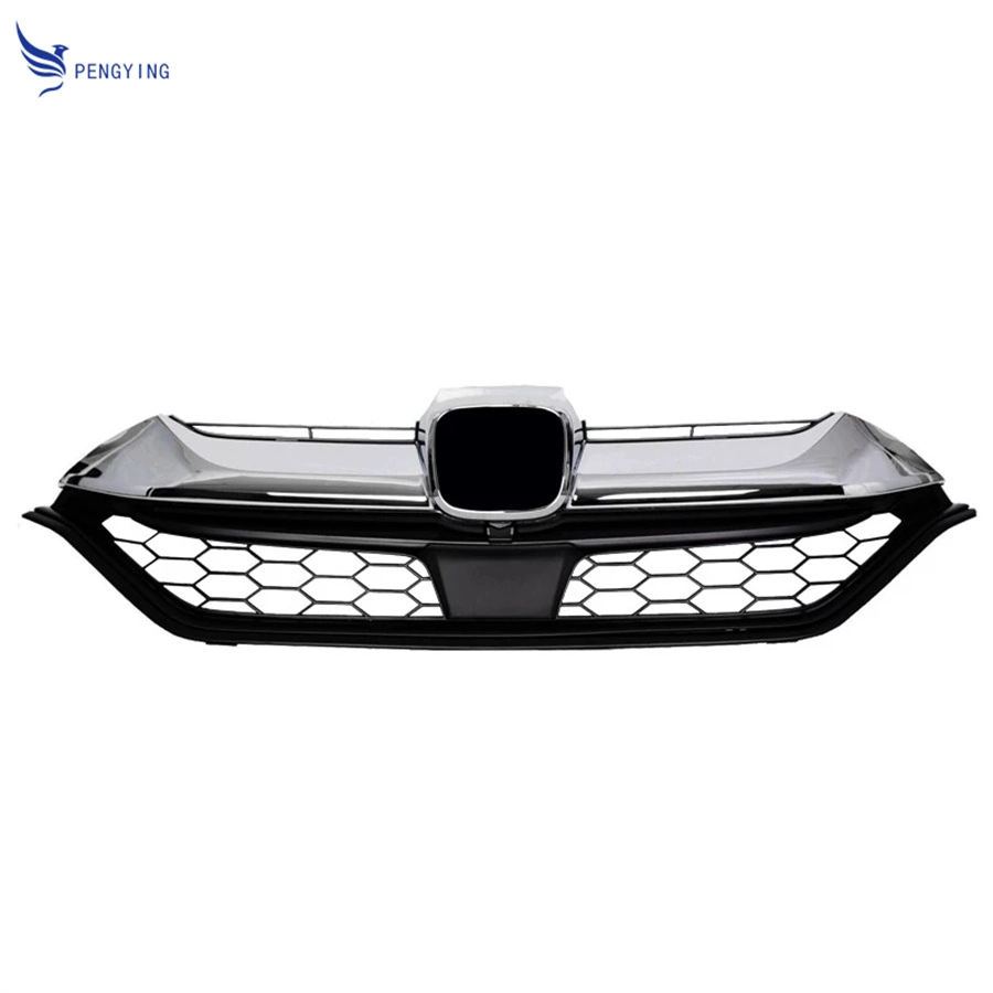 Car Mesh Grill Front Bumper Grille for Honda CRV 2017 2018 2019 2020 2021